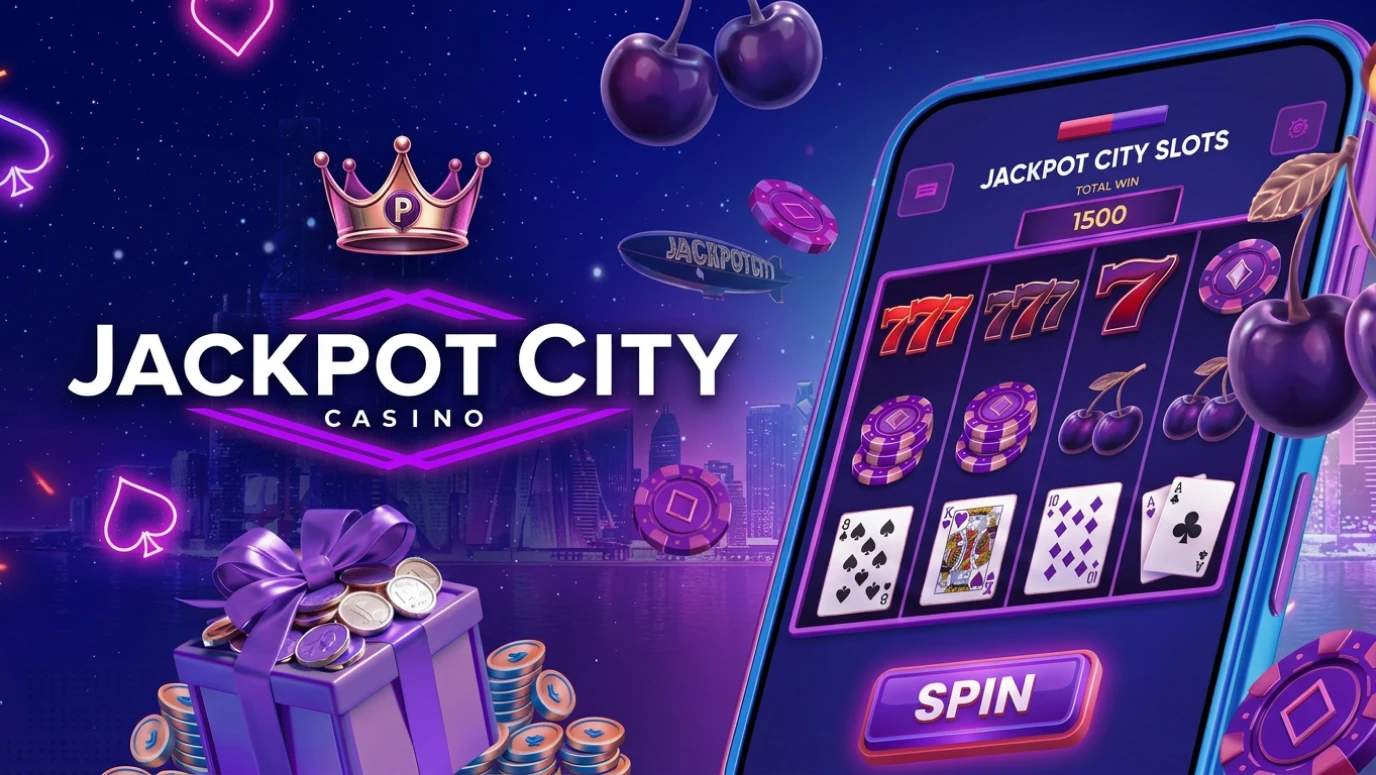 Jackpot City online slot demo gameplay on mobile