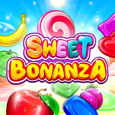 Sweet Bonanza online slot game tile available at Jackpot City