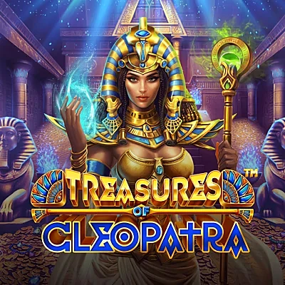 Treasures of Cleopatra Egyptian slot tile at Jackpot City
